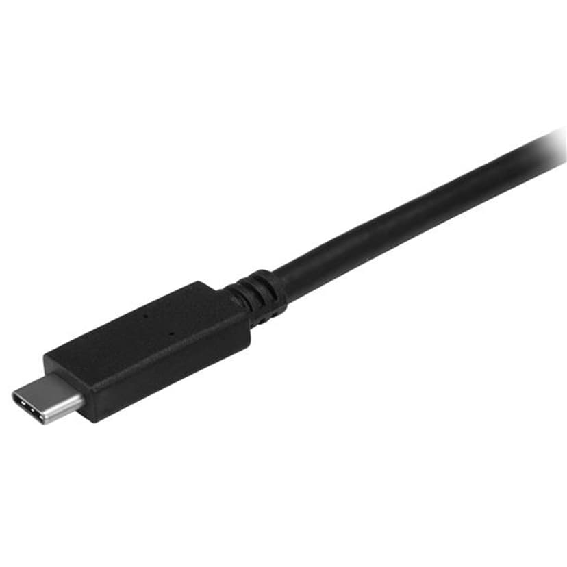 Startech StarTech.com 2 m USB-C-kabel, USB 5 Gbps, 60 W (3 A) strömförsörjning, 4K 60 Hz DP alt-läge, TPE-mantel - Thunderbolt-kompatibel 2m USB-C USB-C Svart
