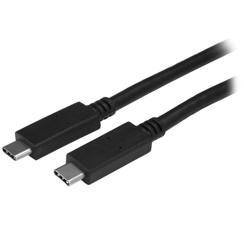 Startech StarTech.com USB315CC2M USB-kabel USB 3.2 Gen 1 (3.1 Gen 1) 2 m USB C Sort 2m. USB C USB C Sort