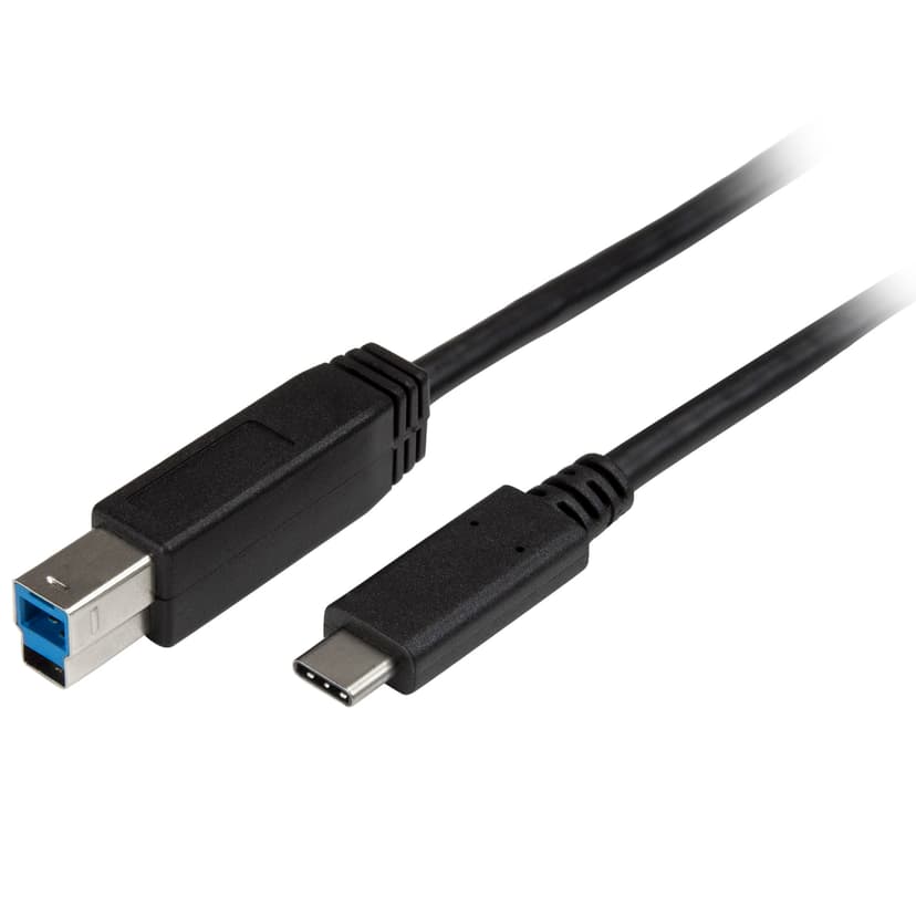 Startech USB C to USB B Printer Cable 2m USB-C USB-B Sort