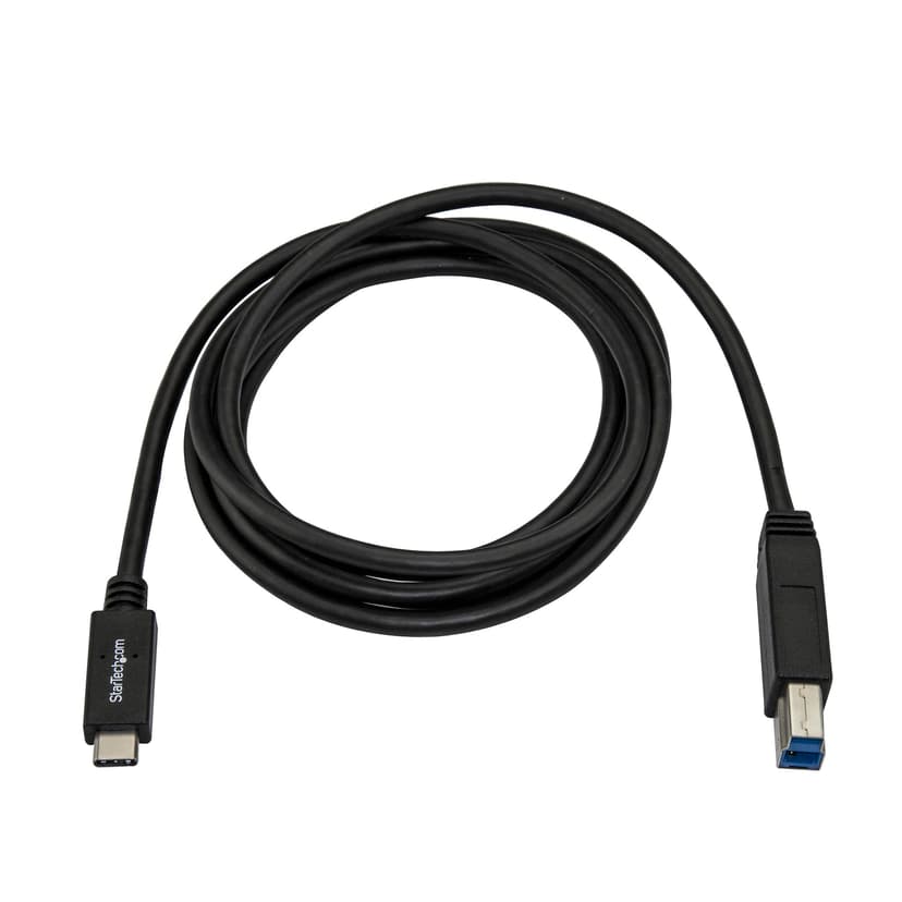 Startech USB C to USB B Printer Cable 2m USB-C USB-B Sort