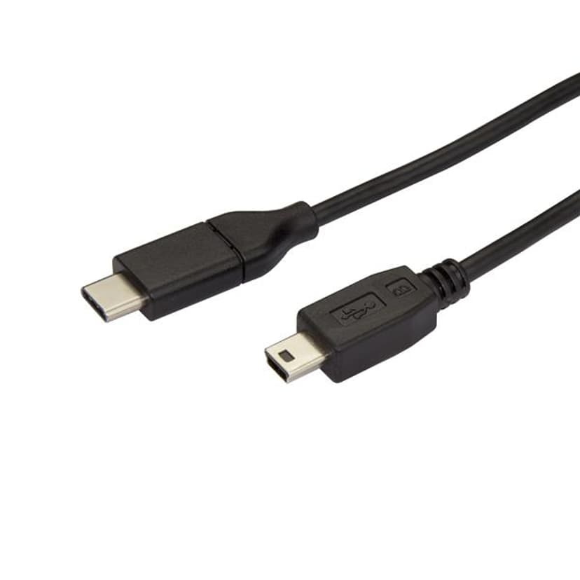 Startech StarTech.com USB2CMB2M USB-kaapeli USB 2.0 2 m USB C Mini-USB B musta 2m USB-C Mini USB-B Musta