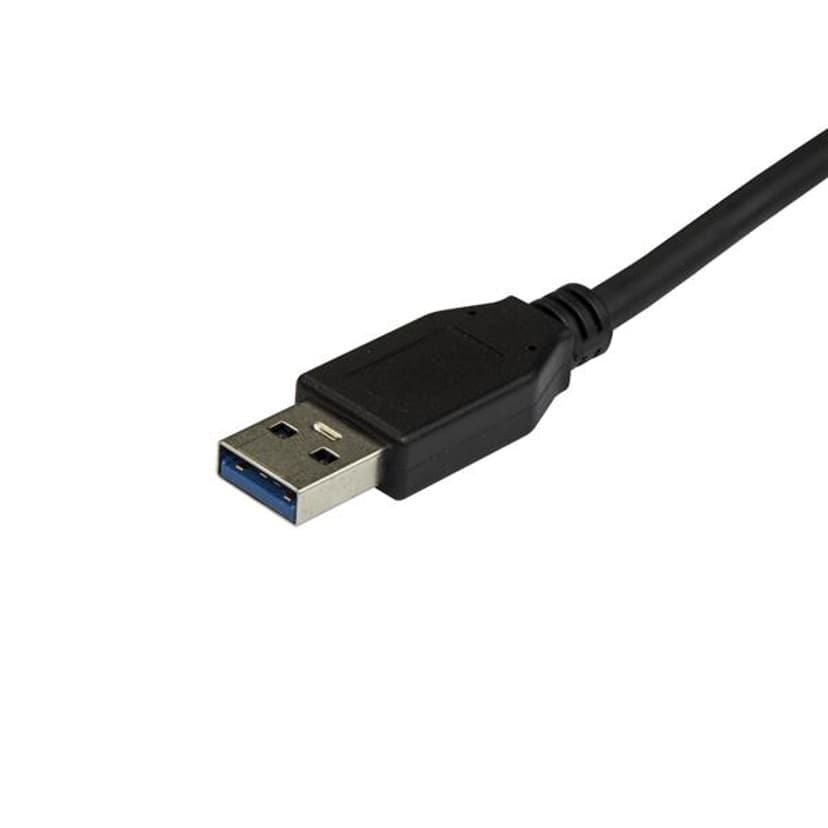 Startech USB to USB C Cable 0.5m USB-A USB-C Svart