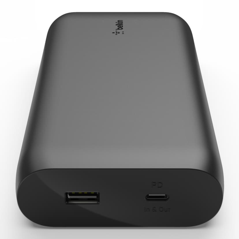 Belkin BoostCharge USB-C PD Power Bank 20000mAh Sort