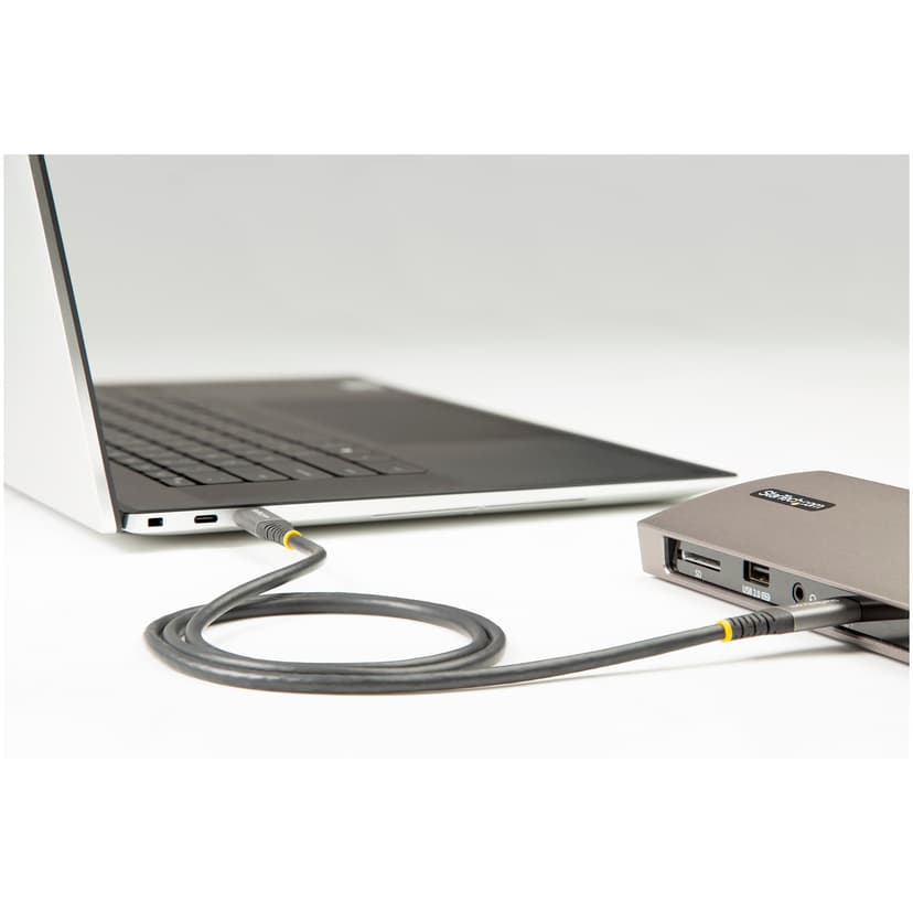 Startech 2M USB-C Cable 100W 5Gbit/s 2m USB C USB C Zwart, Grijs