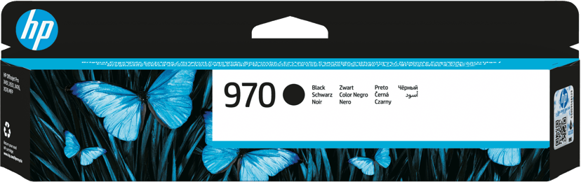 HP Blekk Svart No.970 3K - OfficeJet Pro X451/X551/X476 X576
