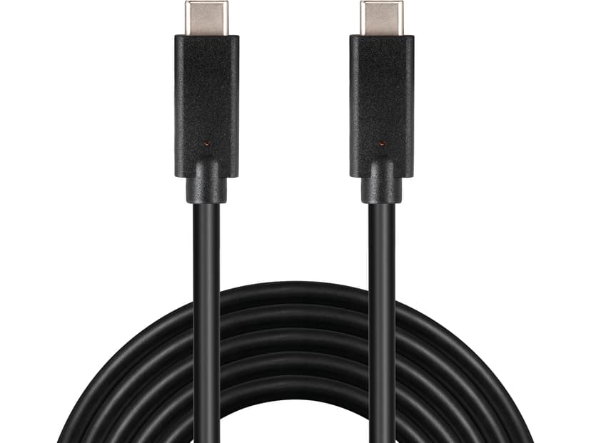 Sandberg USB-C Cable 3.1 Gen 2 (65W) 2m USB C USB C Musta
