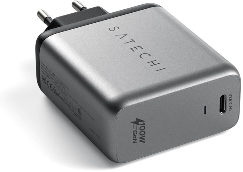 Satechi ST-UC100WSM - 100W GaN PD-laddare med USB-C-uttag