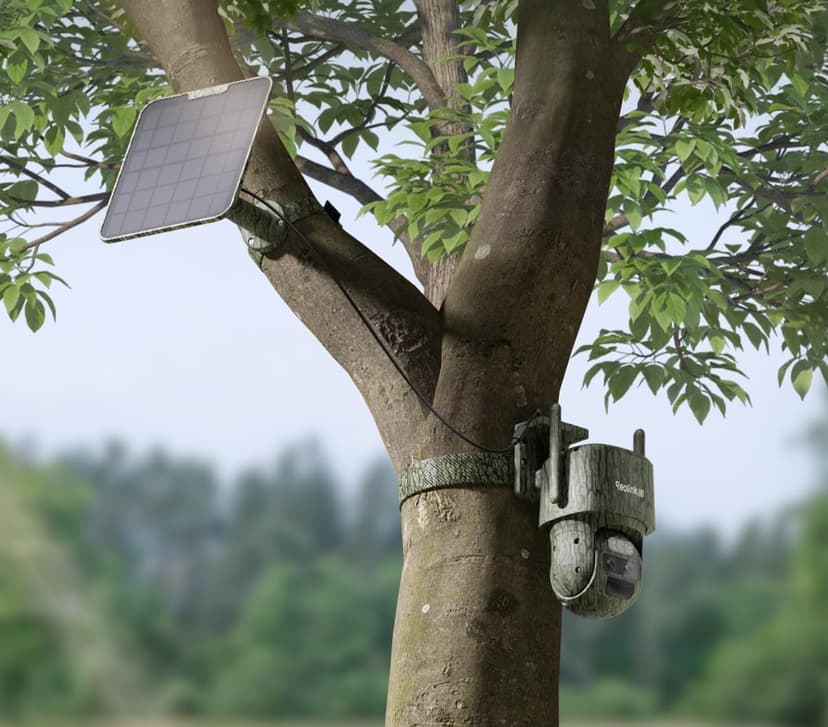 Reolink Trackmix LTE 4K 8MP PTZ Battery Camoflage - (Kuppvare klasse 2)