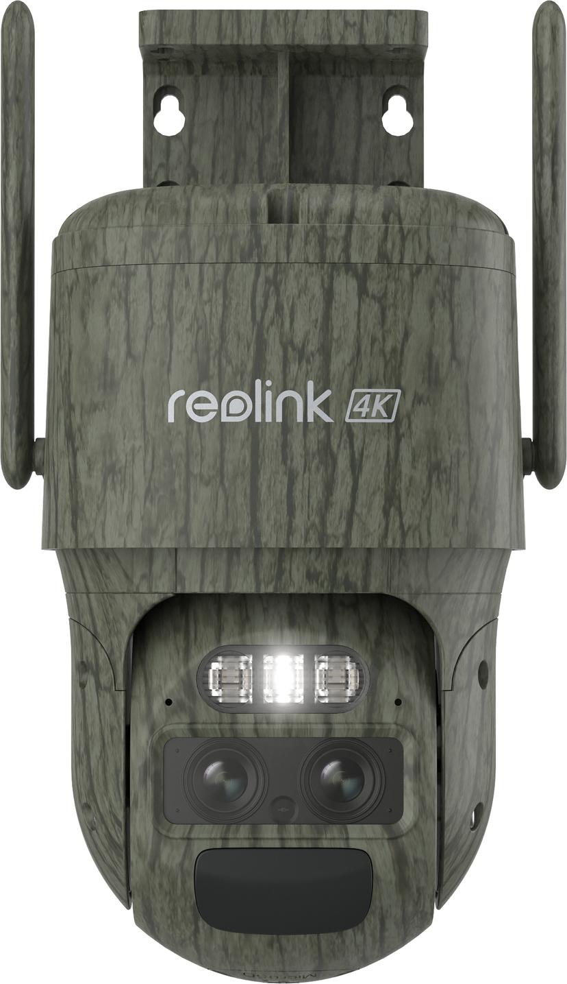 Reolink Trackmix LTE 4K 8 MP PTZ, met batterij en camouflagepatroon
