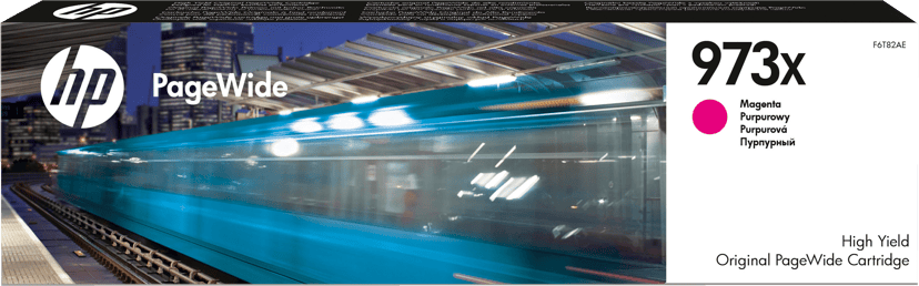 HP Blekk Magenta No.973X 7K - PageWide