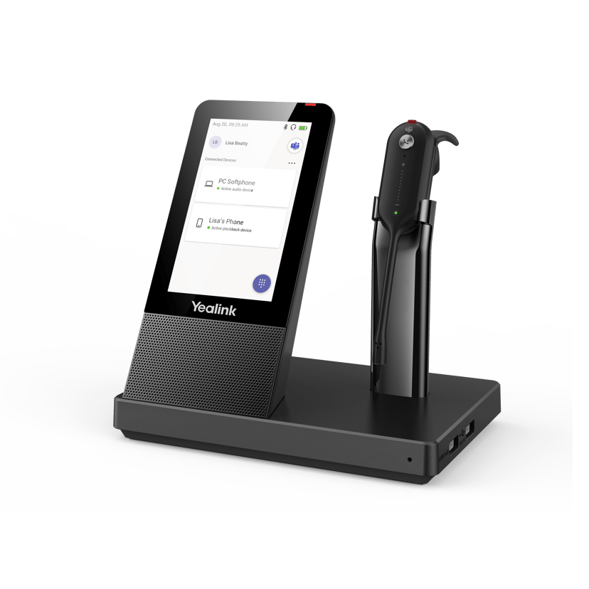 Yealink WH67 Stereo USB-A Microsoft Teams Zwart