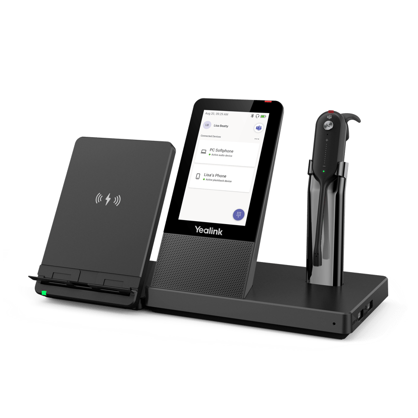 Yealink WH67 Stereo USB-A Microsoft Teams Svart