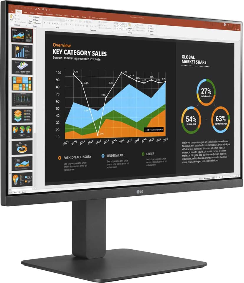 LG 24BR550Y-C 23.8" 1920 x 1080pixels IPS 16:9 75Hz