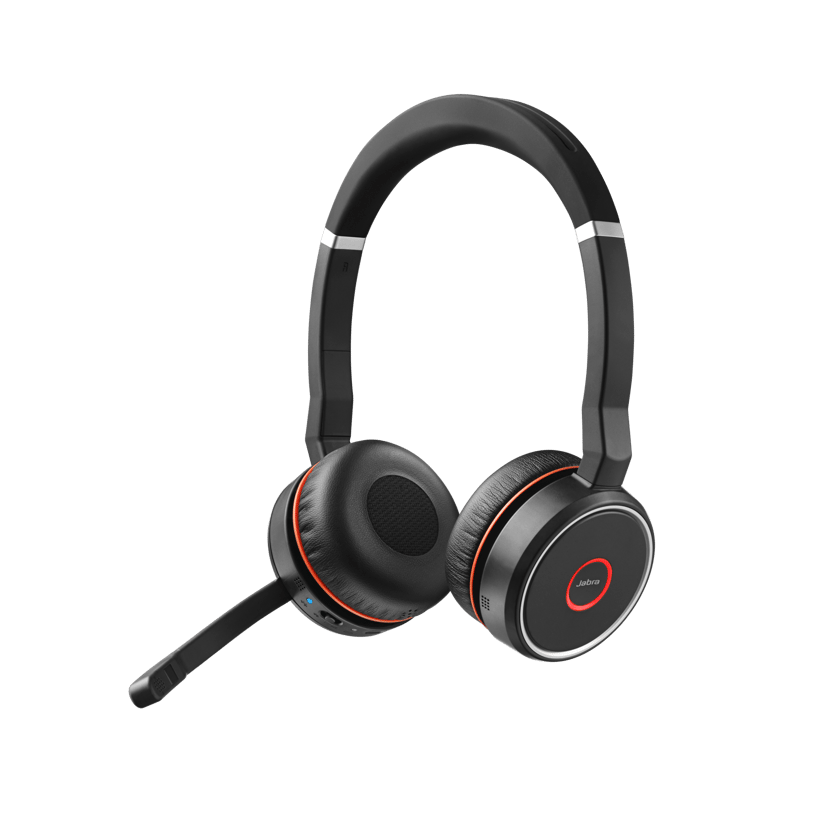 Jabra Evolve 75 SE med ladestander Sort Microsoft Teams