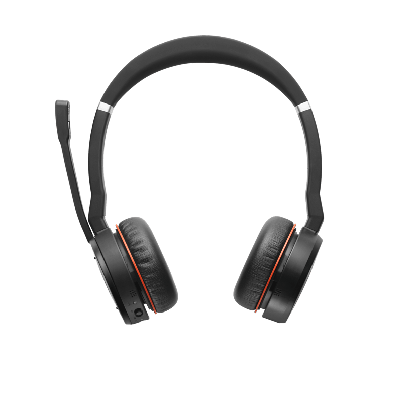 Jabra Evolve 75 SE med ladestander Sort Microsoft Teams