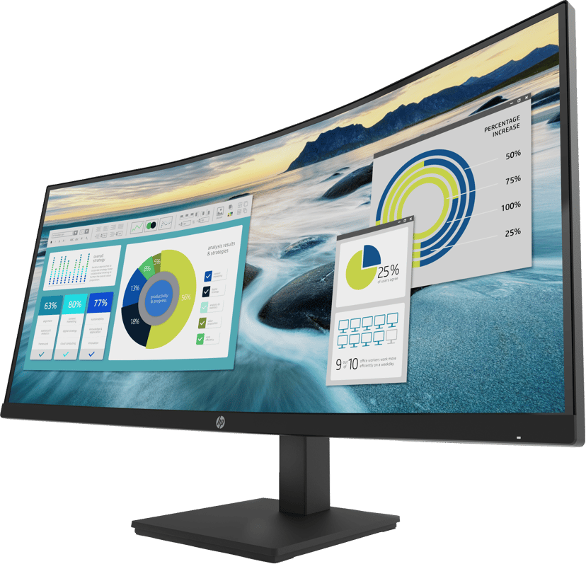 HP P34HC G4 Curved 34" 3440 x 1440pixels VA 21:9 60Hz