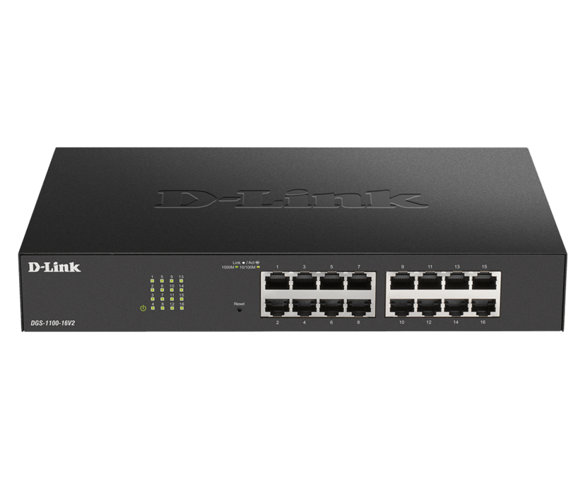 D-Link DGS 1100 v2 16-Port Smart Switch