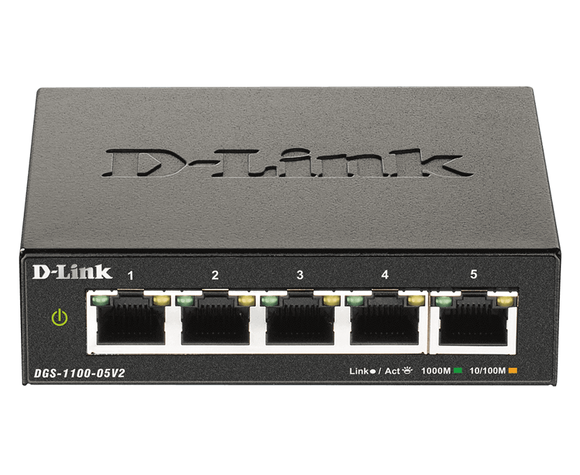 D-Link DGS-1100 v2 5-Port Smart Switch