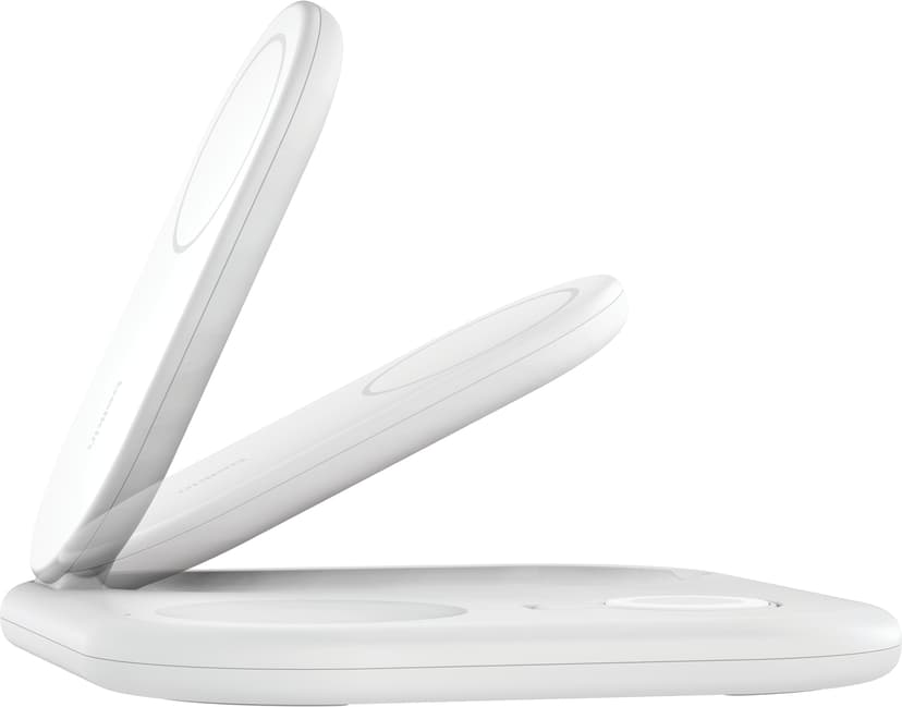 Belkin Magnetic 3-in-1 Stand Qi2 1.5m Valkoinen