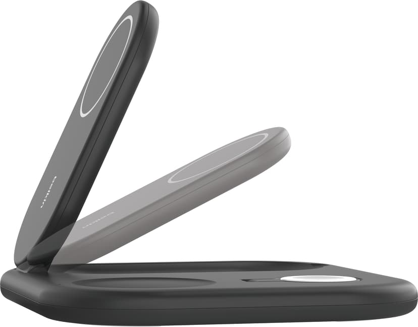Belkin Magnetic 3-in-1 Stand Qi2 1.5m Svart