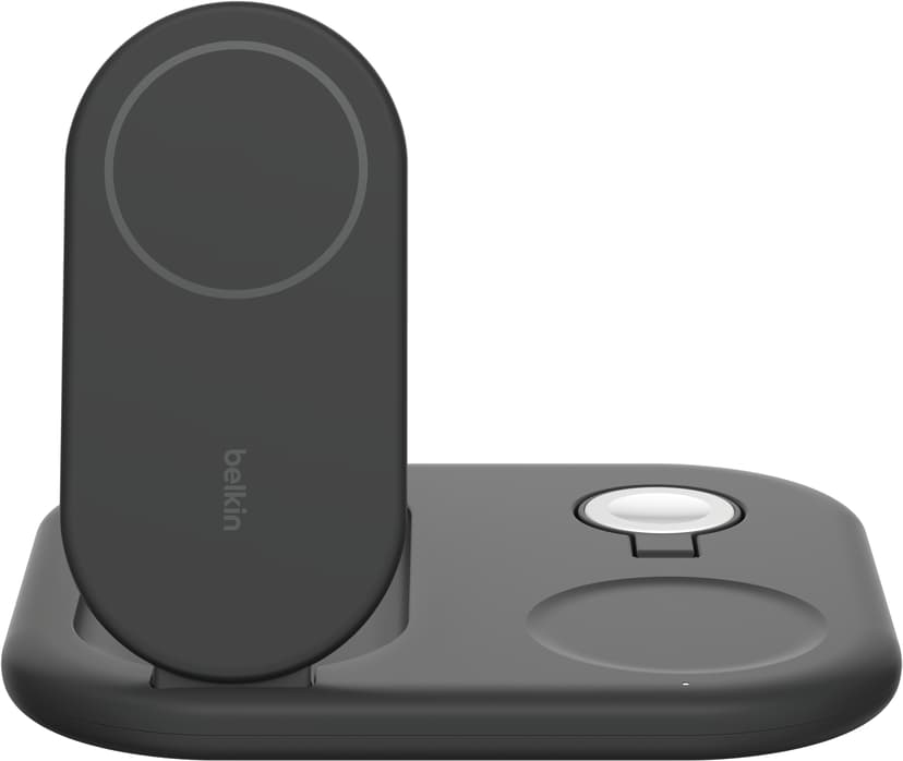 Belkin Magnetic 3-in-1 Stand Qi2 1.5m Svart
