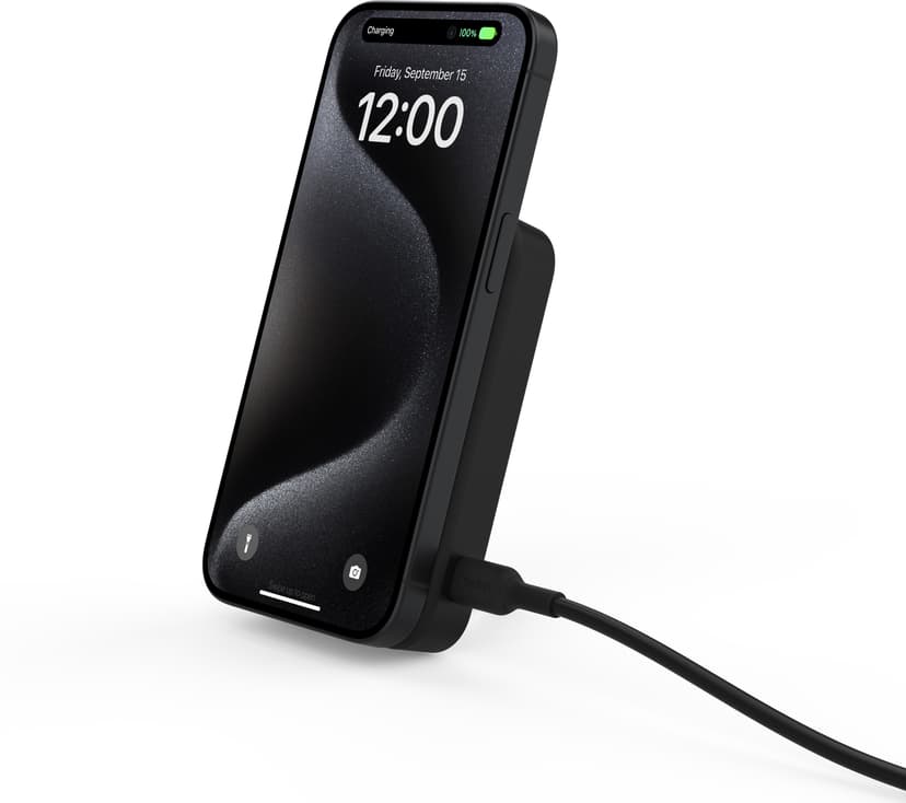 Belkin Qi2 MagSafe Powerbank With Kickstand 8000mAh Zwart