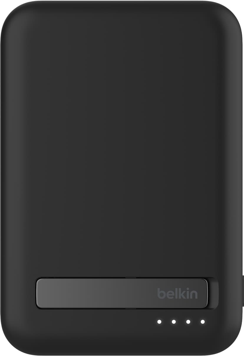 Belkin Qi2 MagSafe Powerbank With Kickstand Musta
