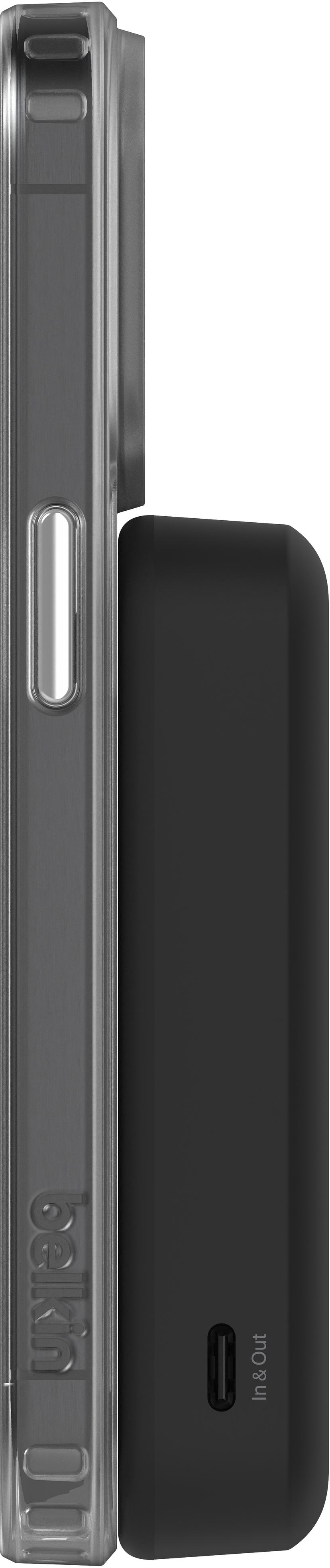 Belkin Qi2 MagSafe Powerbank With Kickstand Musta