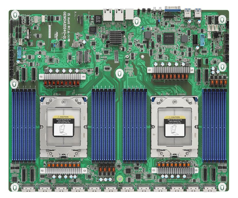 ASRock GENOA2D24G-2L+ moederbord AMD SoC Socket SP5 SP5 (LGA 6096)