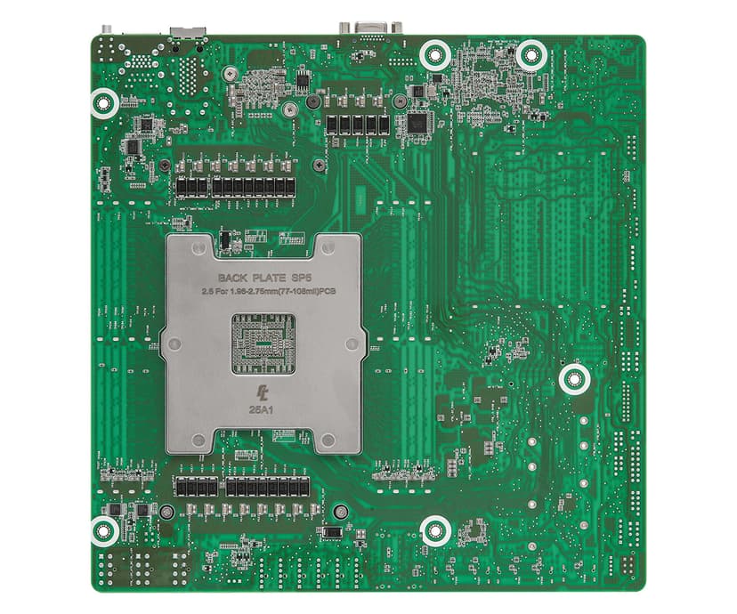ASRock GENOAD8UD-2T/X550 emolevy Socket SP5 mikro ATX Socket SP5 mikro ATX