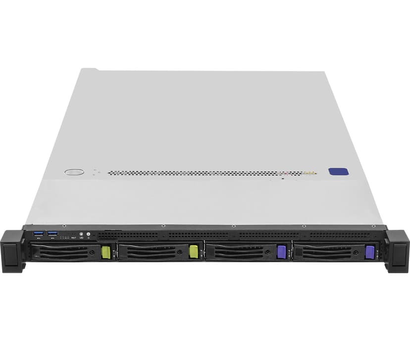ASRock 1U4L2E-B650 RPSU server barebone AMD B650 Socket AM5 Rack (1U) Grijs