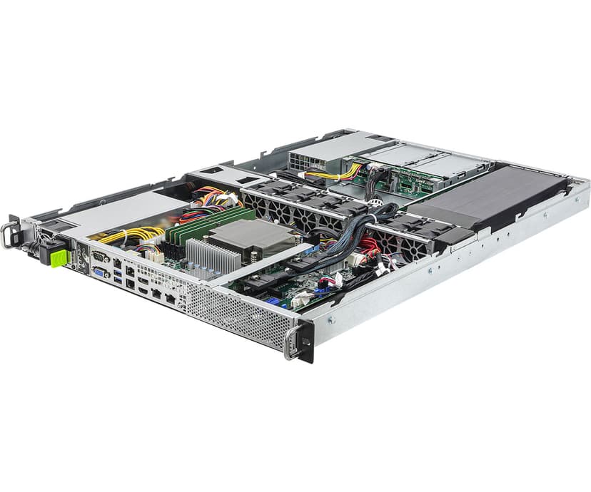 ASRock 1U1G-W680/2L2T server barebone Intel W680 LGA 1700 Rack (1U) Grijs