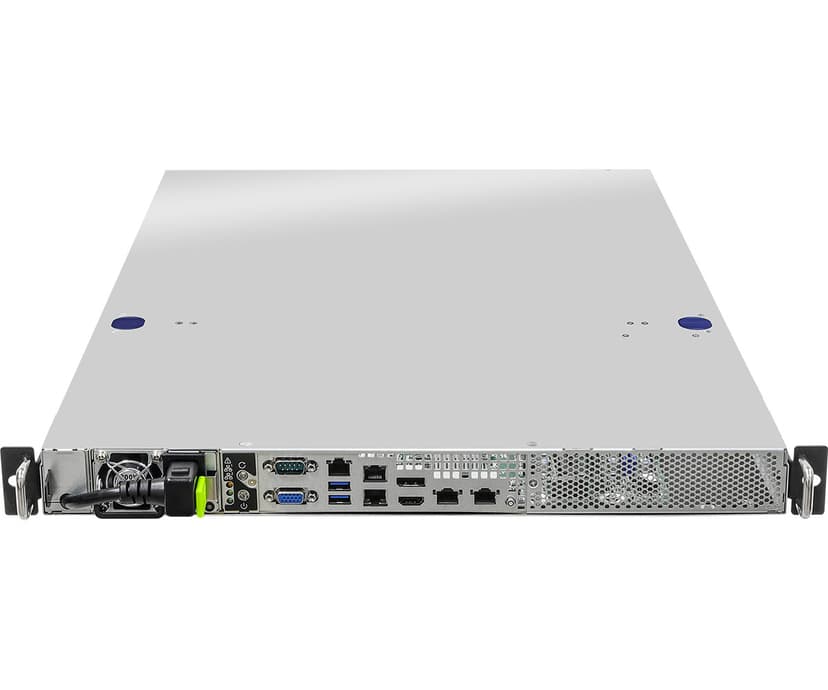 ASRock 1U1G-W680/2L2T palvelinrunko Intel W680 LGA 1700 Teline ( 1U ) Harmaa