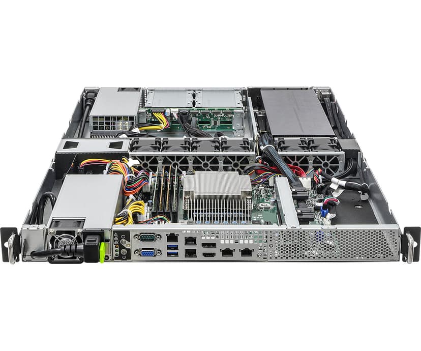 ASRock 1U1G-W680/2L2T server barebone Intel W680 LGA 1700 Stativ (1U) Grå