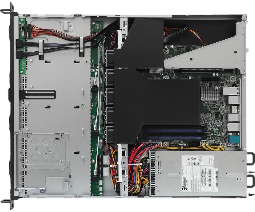 ASRock 1U4LW-B650/2L2T RPSU palvelinrunko AMD B650 Pistoke AM5 Teline ( 1U )
