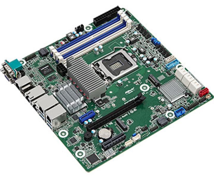 ASRock E3C256D4U-2L2T emolevy Intel C256 LGA 1200 (Socket H5) mikro ATX LGA 1200 Micro-ATX