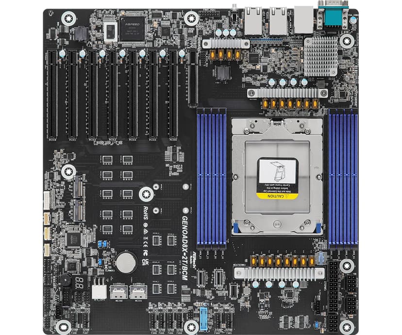 ASRock RACK GENOAD8X-2T/BCM SP5 (LGA 6096) EEB Serverhovedkort