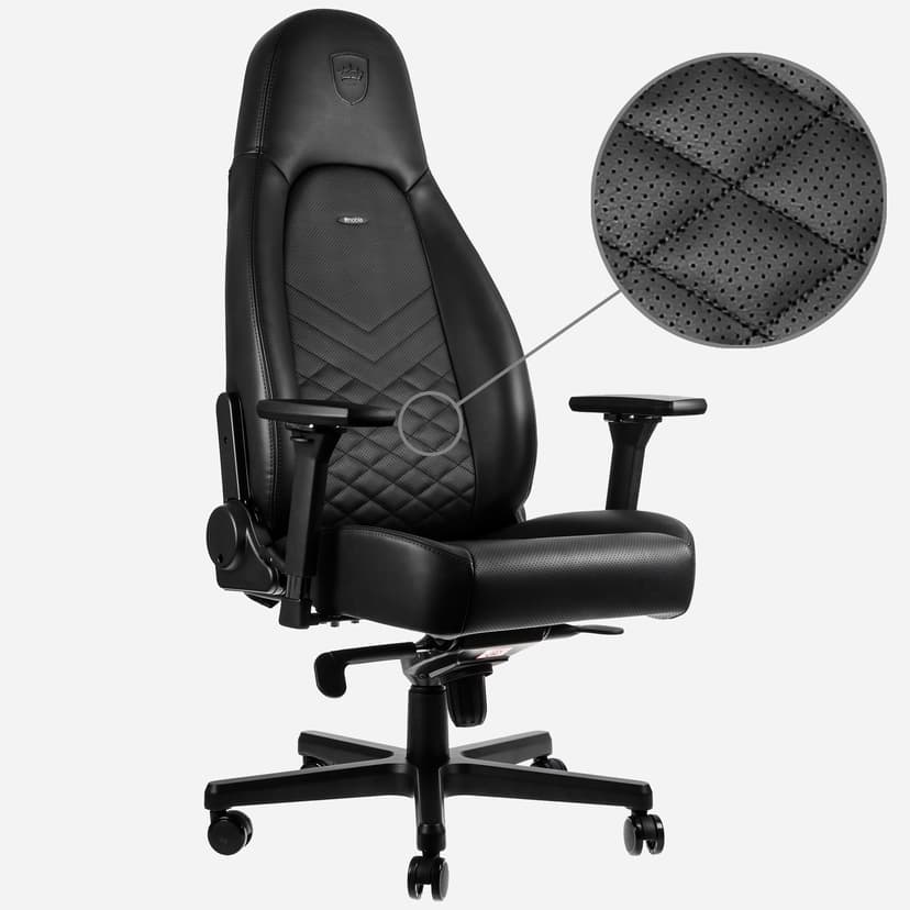 noblechairs ICON Faux Leather Black