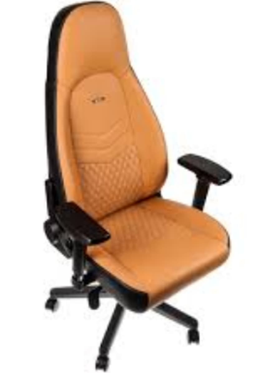 noblechairs ICON Real Leather Cognac/Black