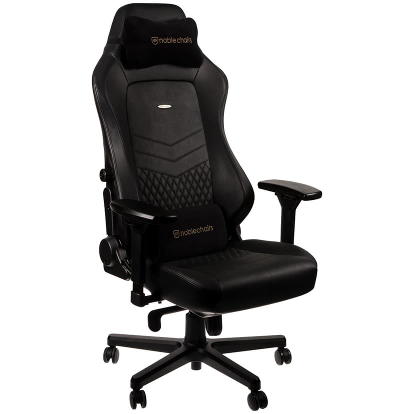 noblechairs Hero Läder Gaming Stol - Svart