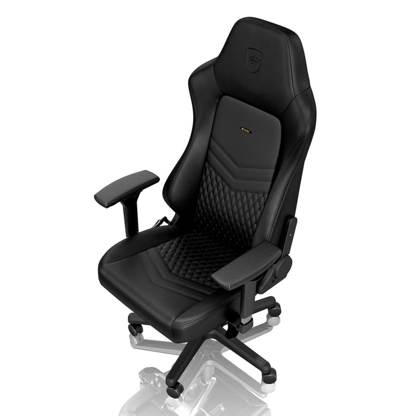 noblechairs Hero Läder Gaming Stol - Svart