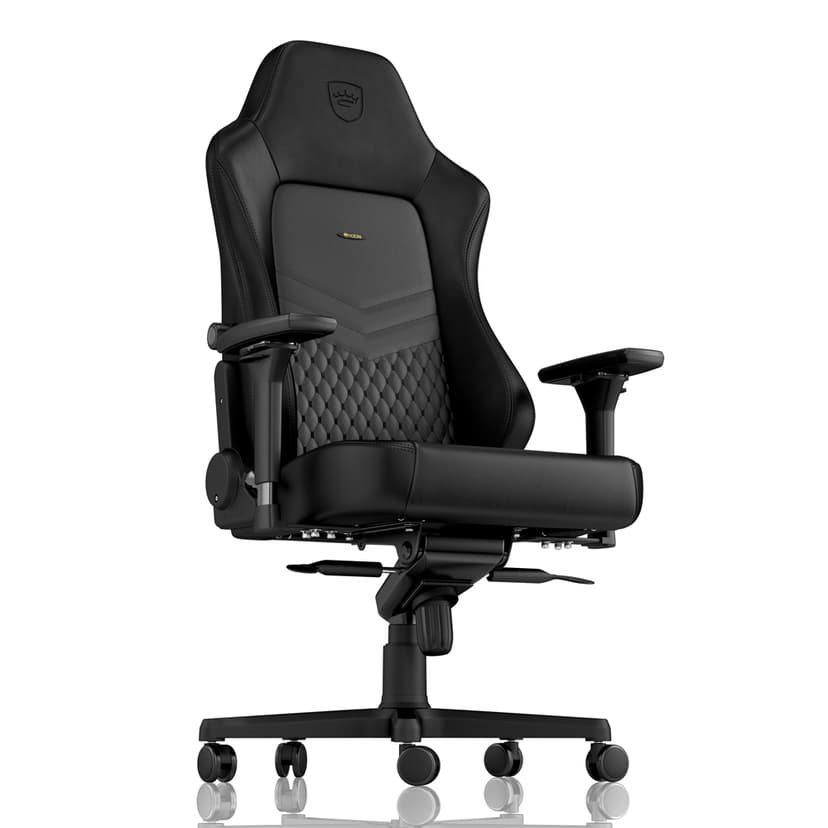 noblechairs Hero Läder Gaming Stol - Svart
