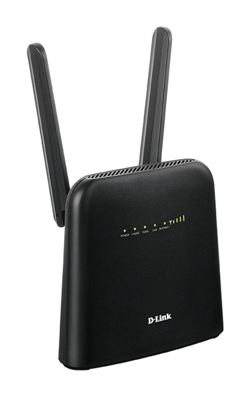D-Link DWR-960 trådlös router Gigabit Ethernet Dual-band (2,4 GHz / 5 GHz) 4G Svart