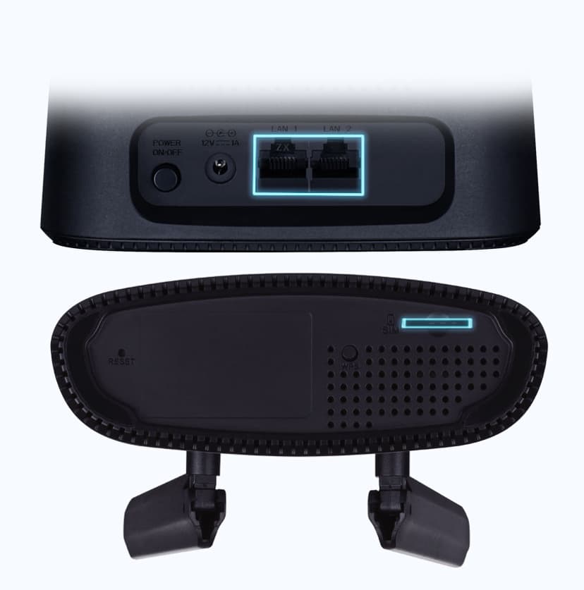 D-Link DWR-960 langaton reititin Gigabitti Ethernet Kaksitaajuus (2,4 GHz/5 GHz) 4G musta