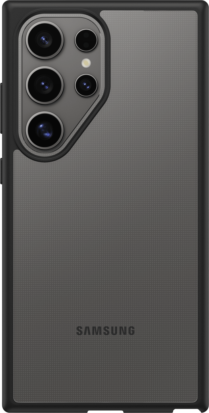 Otterbox React Series Samsung Galaxy S24 Ultra Gjennomsiktig, Sort