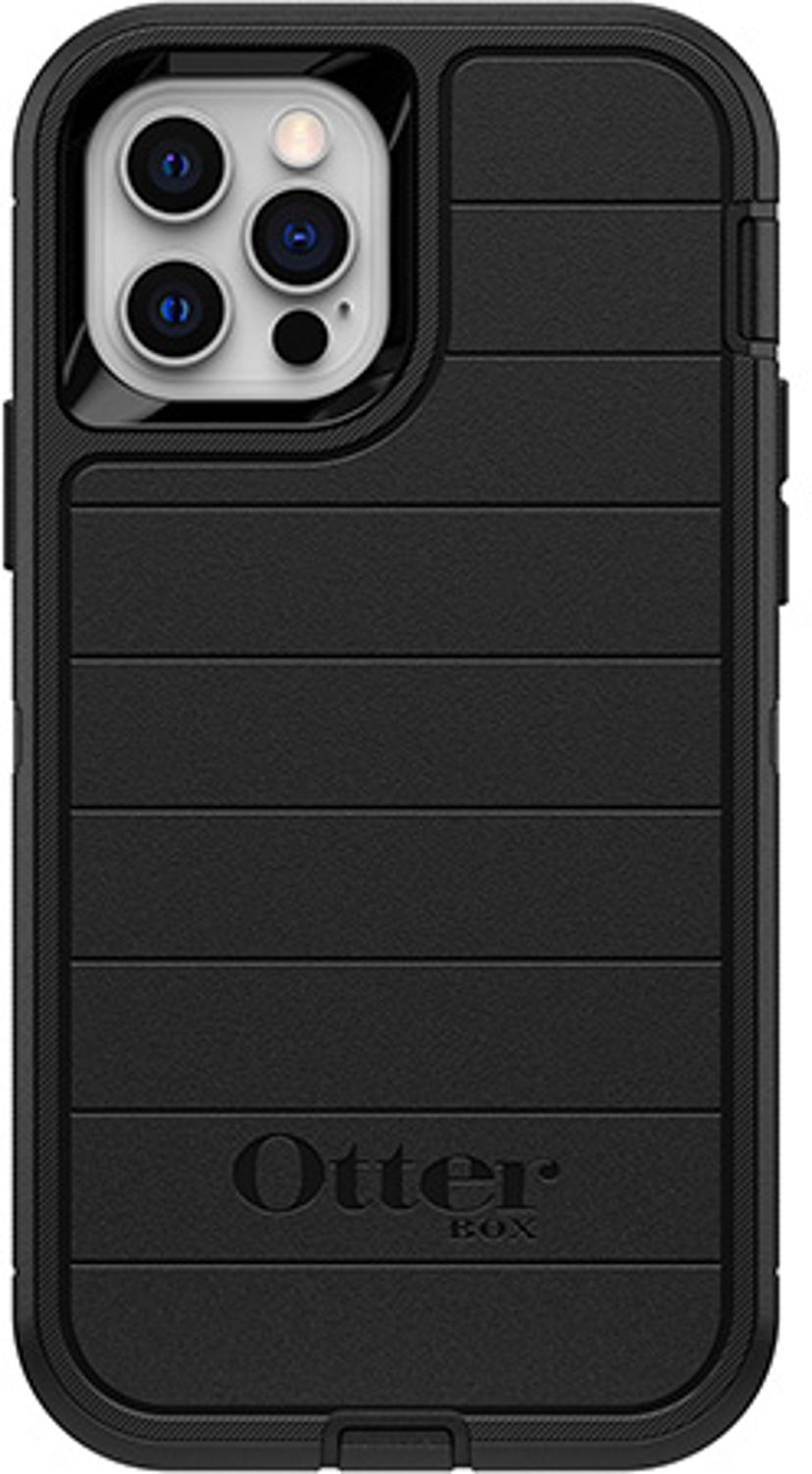 Otterbox Defender iPhone 12, iPhone 12 Pro Musta