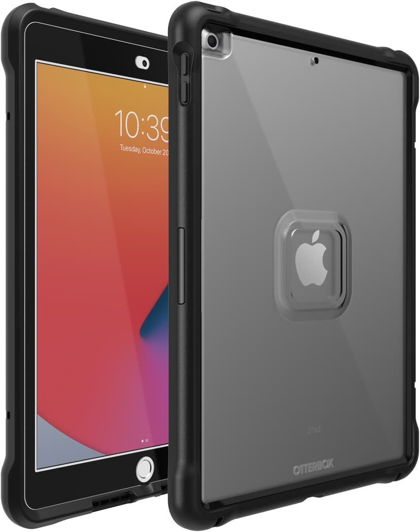 Otterbox UnlimitED Kickstand Case iPad 10.2" 7th gen, iPad 10.2" 8th gen, iPad 10.2" 9th gen Svart, Transparent