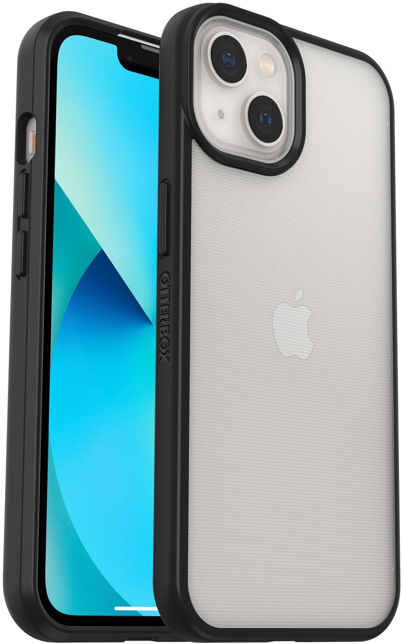Otterbox React Series iPhone 13 Gjennomsiktig, Svart