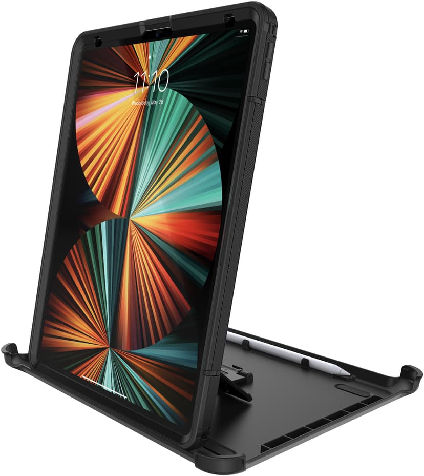Otterbox Defender iPad Pro 12.9" 3rd gen, iPad Pro 12.9" 4th gen, iPad Pro 12.9" 5th gen, iPad Pro 12.9" 6th gen Musta