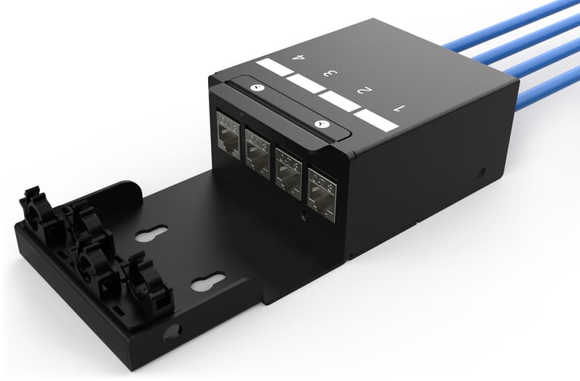 Digitus DN-93708-4 Consolidation Point Box 4-Port Keystone
